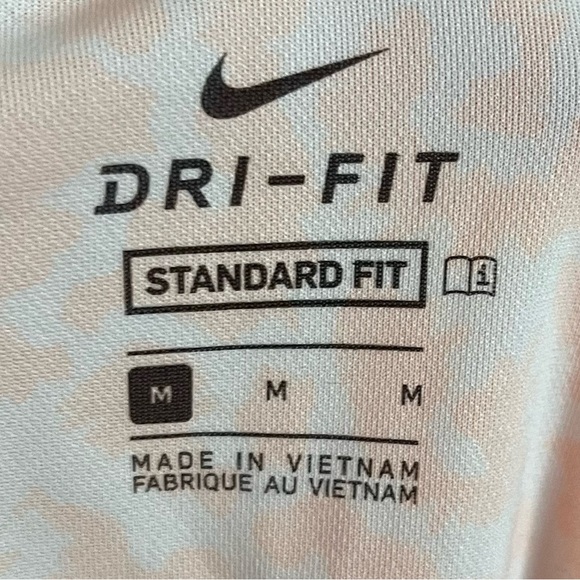 Nike • Victory Yellow/Orange White Patterned Sleeveless Tank Top - Picture 6 of 6